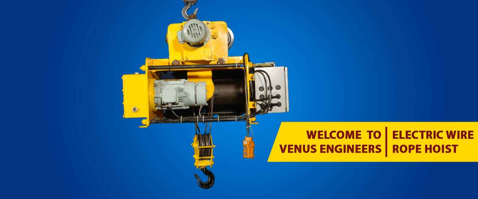 Electric Wire Rope Hoist in Vijayawada